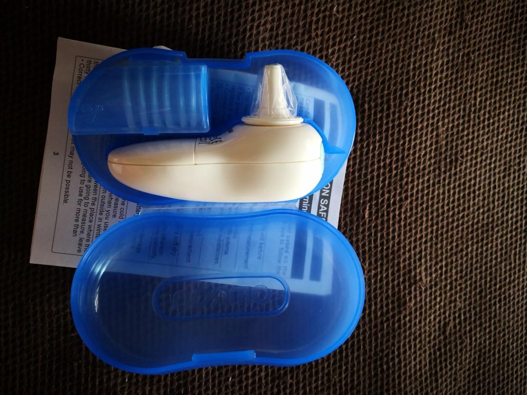 Omron Ear Thermometer MC510, Health & Nutrition, Thermometers on Carousell