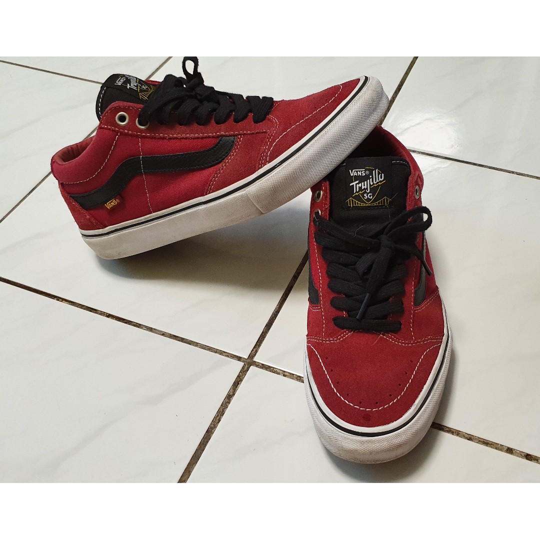 original vans trujillo sg tibetan Red