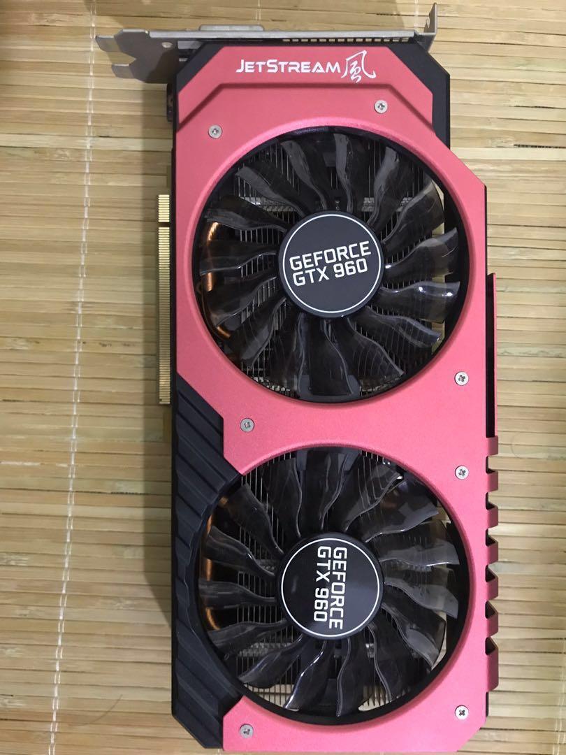 Palit GeForce GTX 960 Jetstream, Computers  Tech, Parts  Accessories,  Networking on Carousell