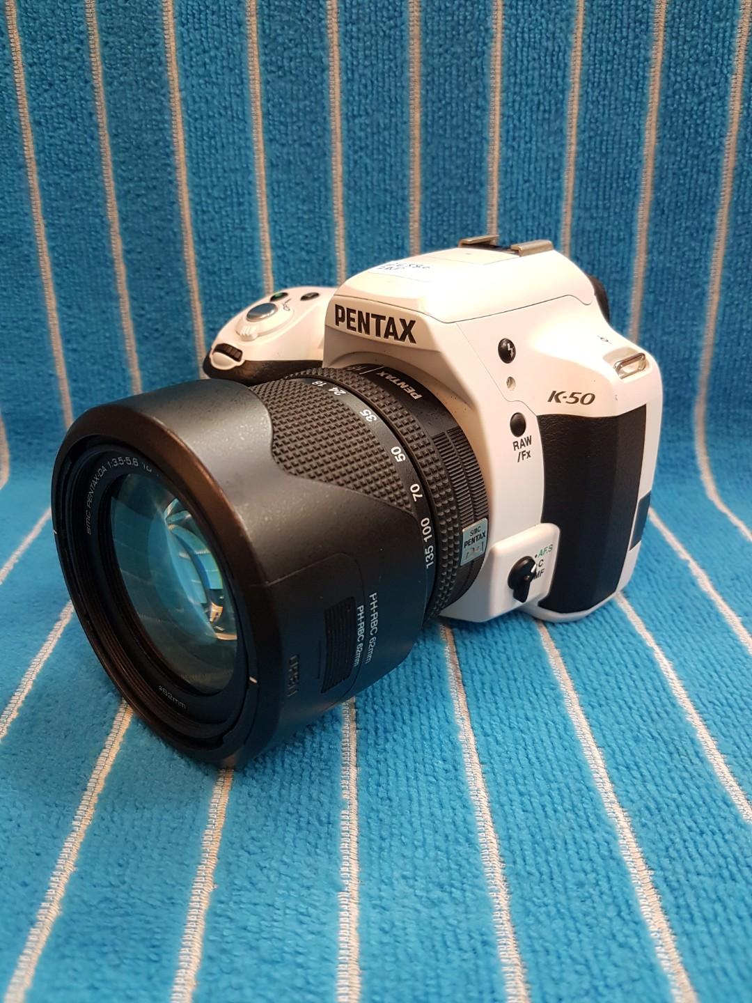 Pentax K50 18 135 Kit Photography Cameras Dslr On Carousell Pentax K50 18 135 Kit Photography Cameras Dslr On Carousell