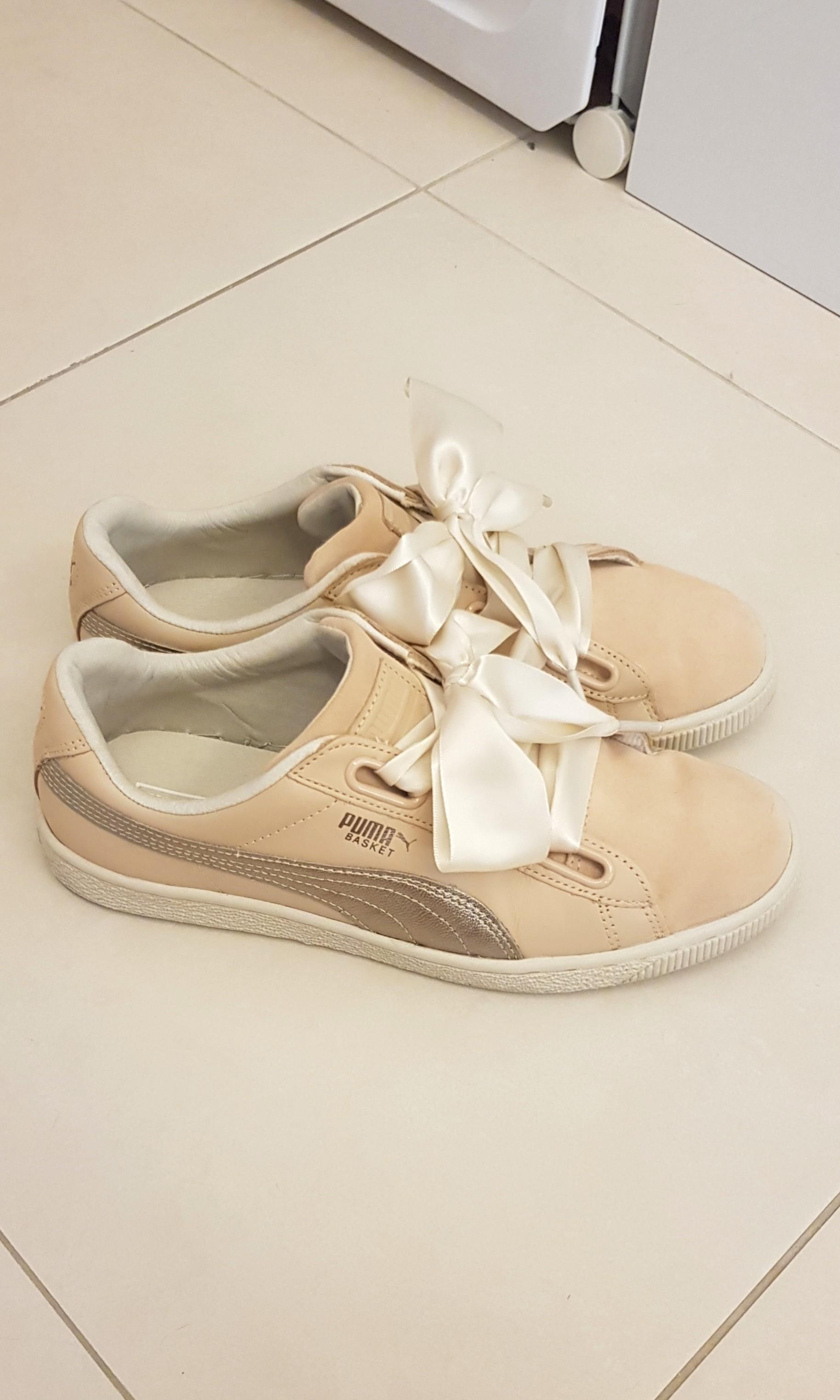 puma nude trainers