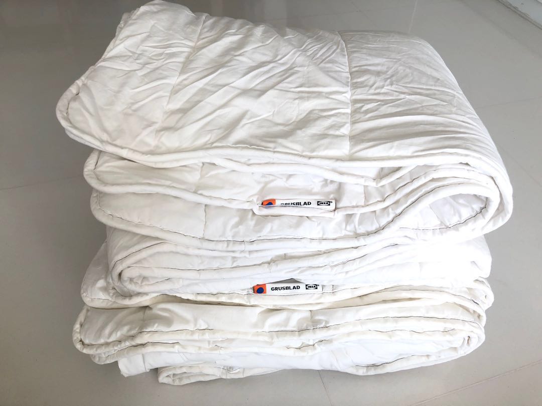 Grusblad Piumino 4 Stagioni 240x220 Cm Ikea Stendibiancheria Biancheria Da Letto