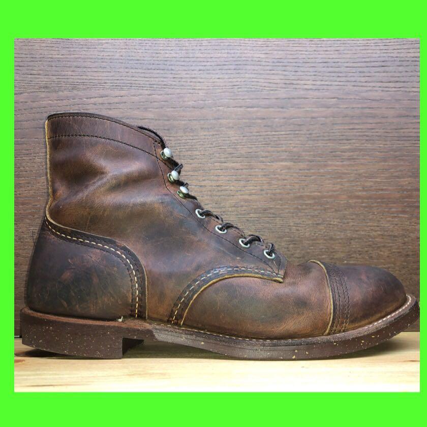 Used red wing boots for sale clearance