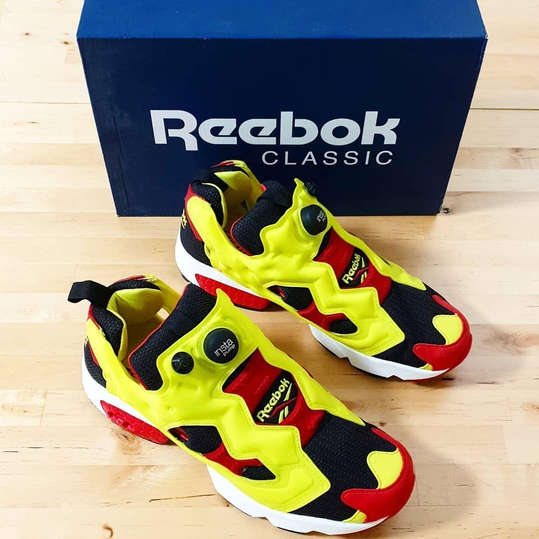 Reebok insta pump fury citron store