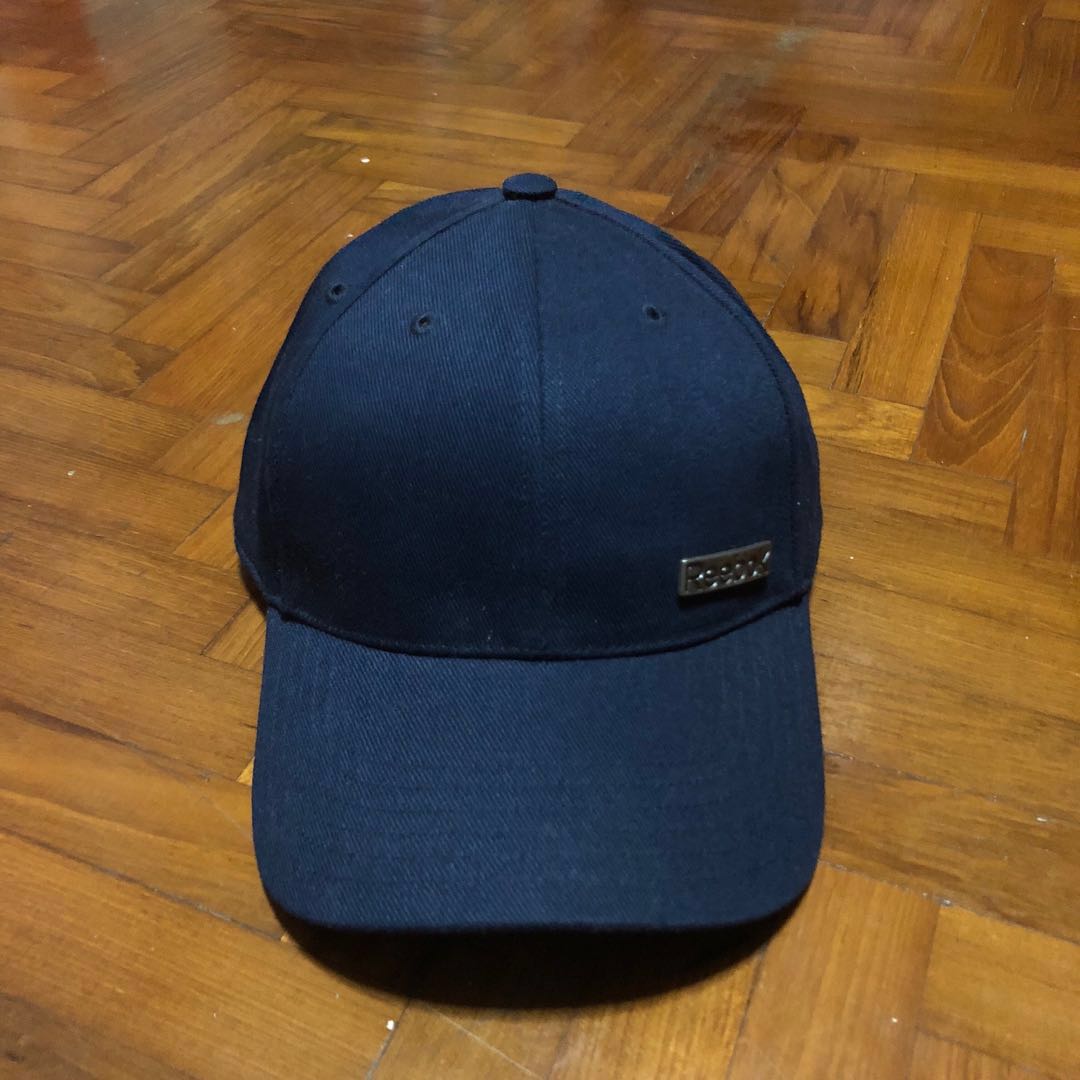 Reebok Navy Blue Cap, Women's Fashion 