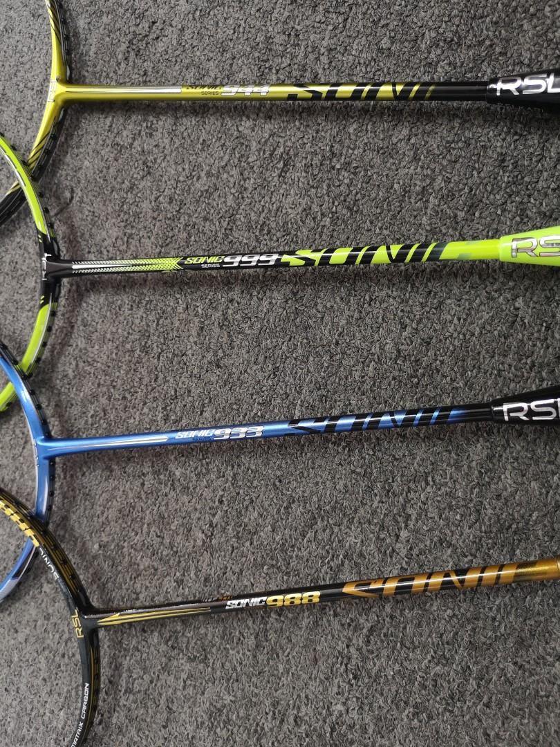 RSL Sonic 933 944 977 988 999 Badminton Racket preorder by ...