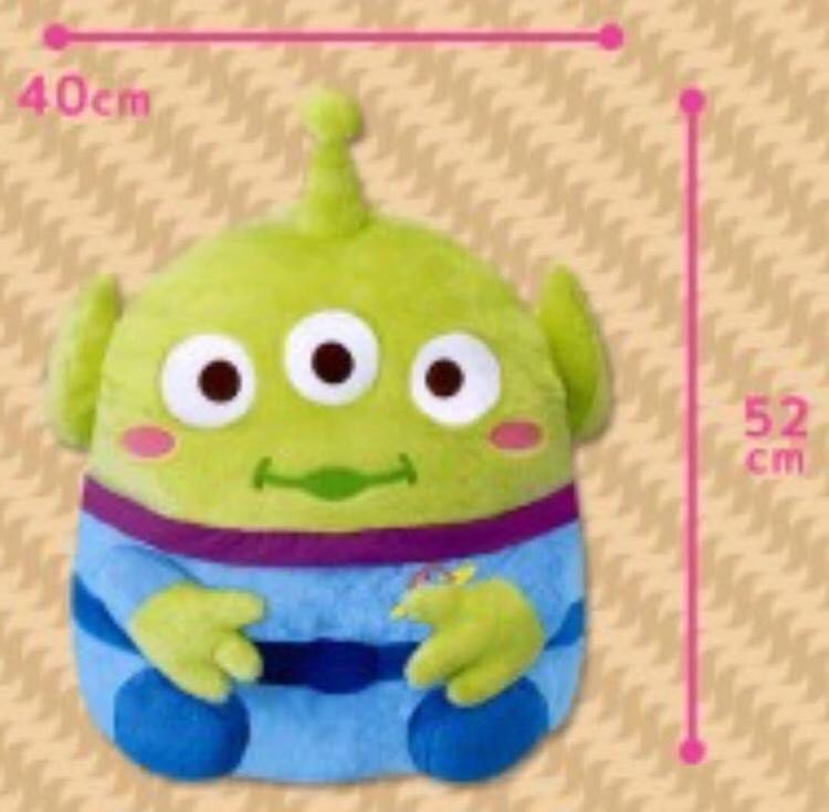 Sale Disney Three Eyed Alien Little Green Men Toy Story Giga Jumbo Squishy Plush Soft Toy Toys Games Stuffed Toys On Carousell