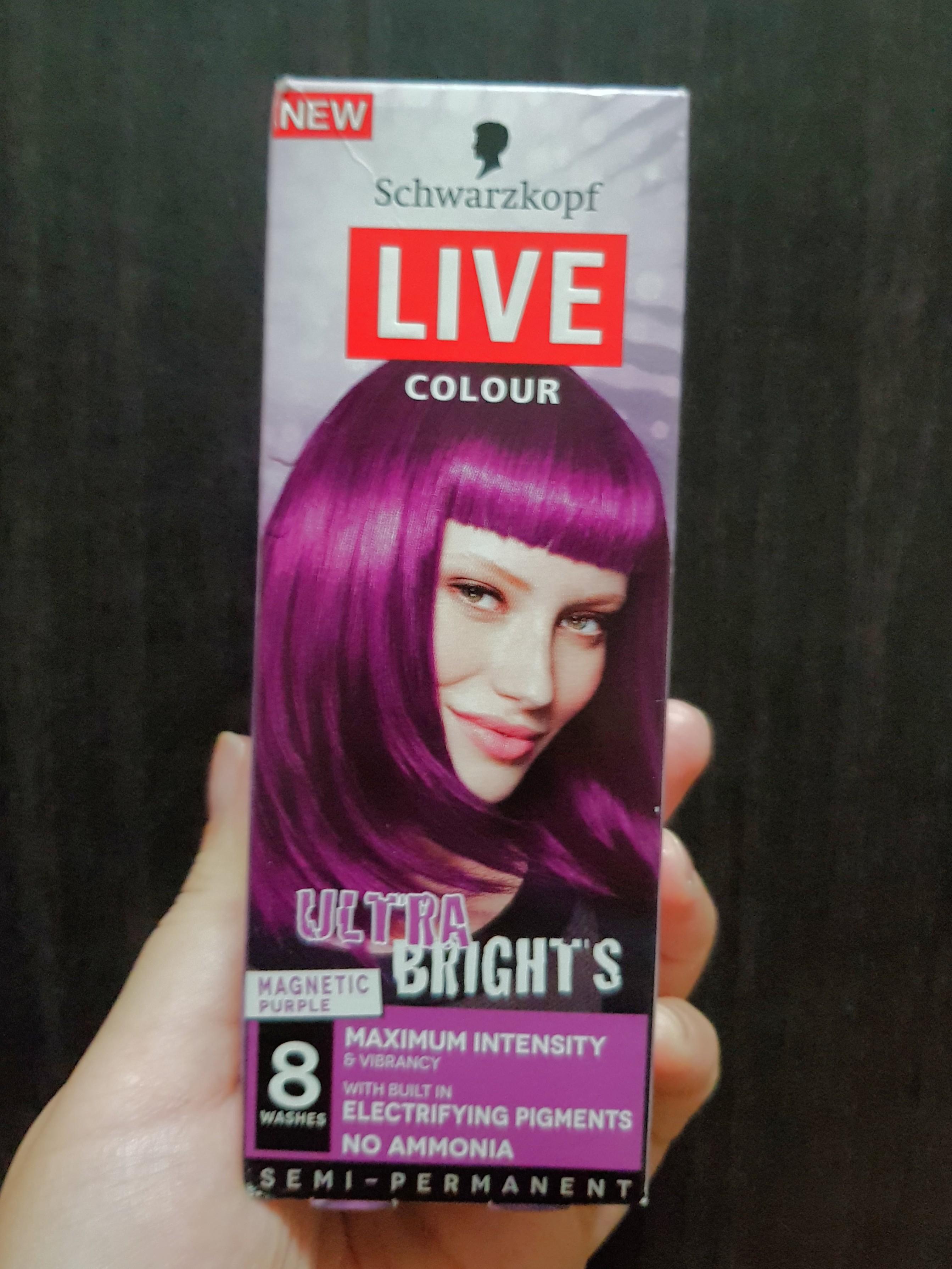 Schwarzkopf Live Colour Ultra Brights Magnetic Purple Health