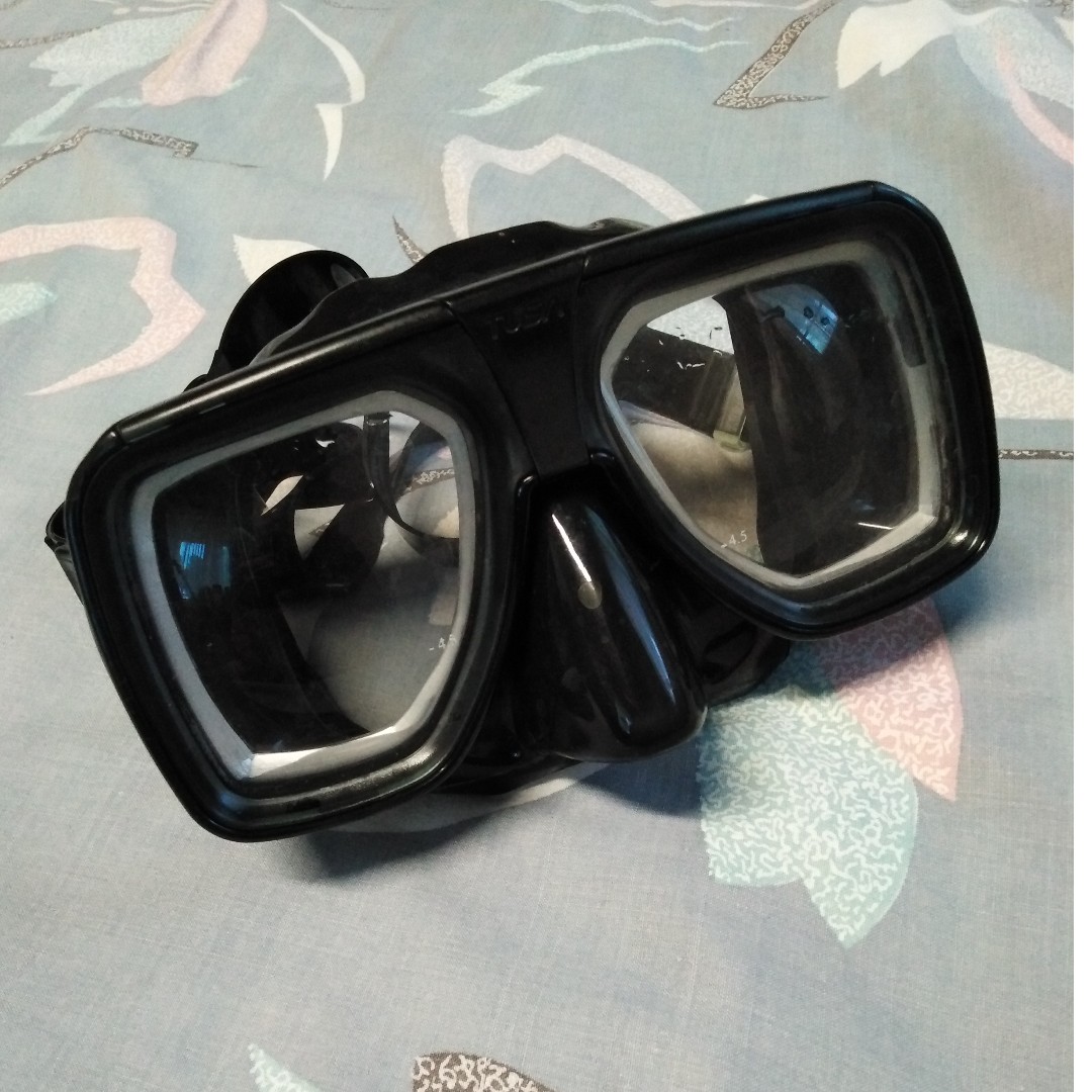 Scuba diving mask with degree/ power, Sports Equipment, Sports & Games
