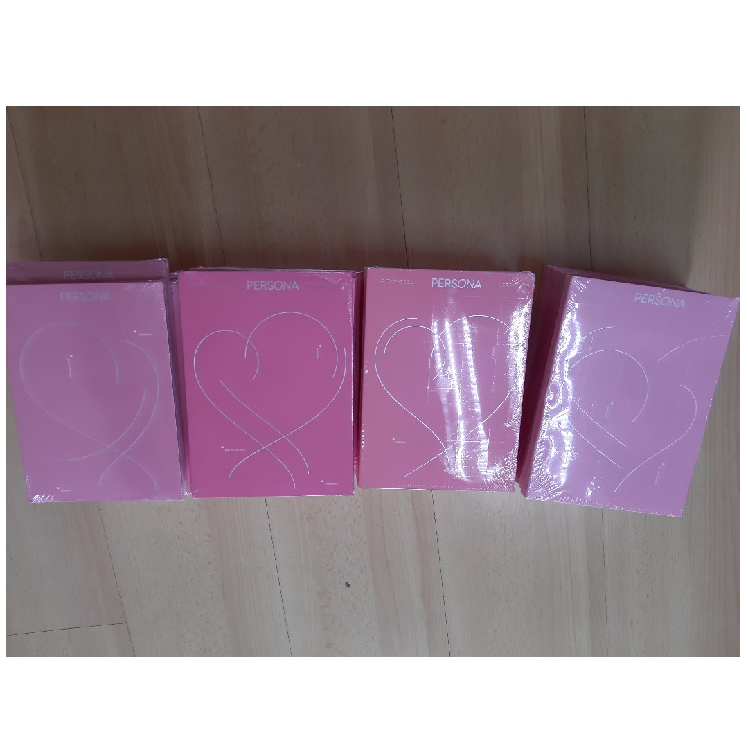 Sealed Instocks Bts 6th Mini Album Map Of The Soul Persona Hobbies Toys Memorabilia Collectibles K Wave On Carousell