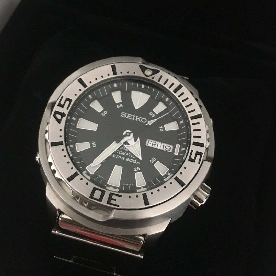 Seiko Shrouded Monster Tuna SRP637K1, Men's Fashion, Watches & Accessories,  Watches on Carousell