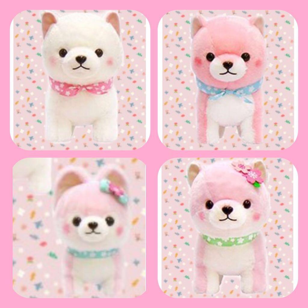 Wallpaper Set Of 4 Mameshiba Shiba Plush Toys Games Stuffed Toys On Free HD