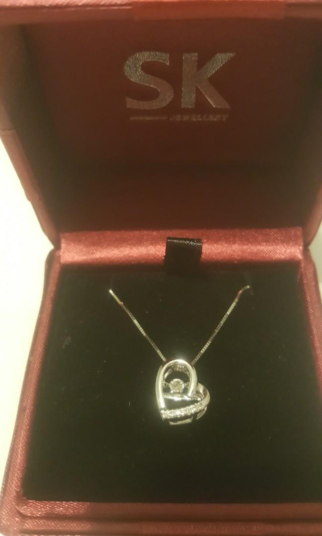 sk diamond necklace