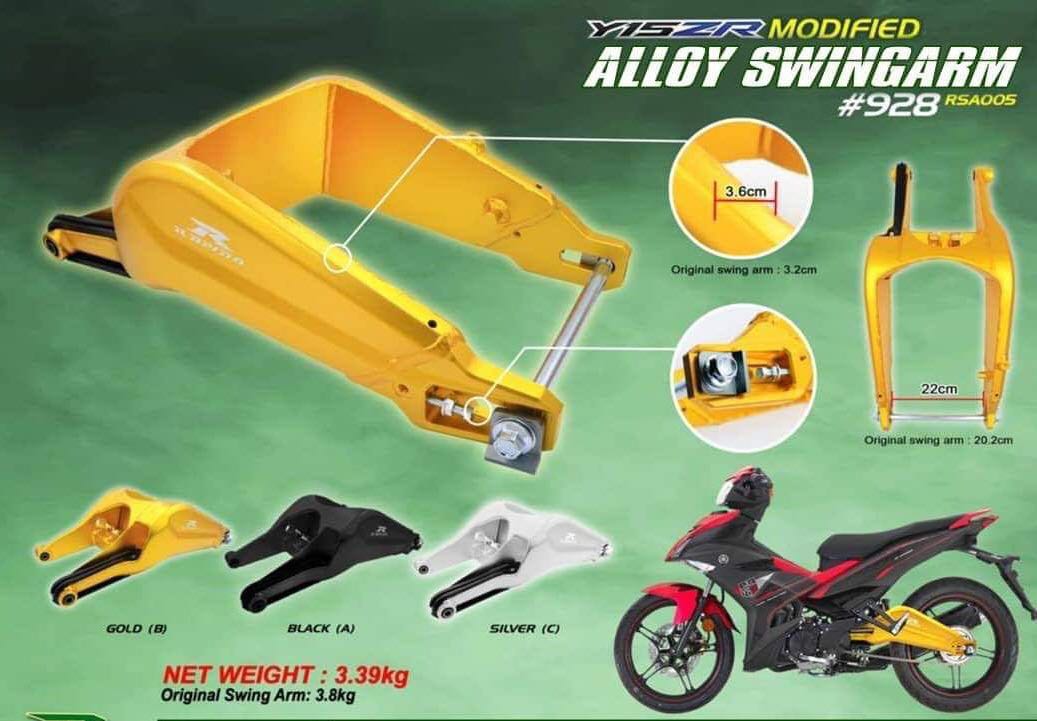 SNIPER 150 SWING ARM, Motorcycles, Motorcycle Accessories on Carousell