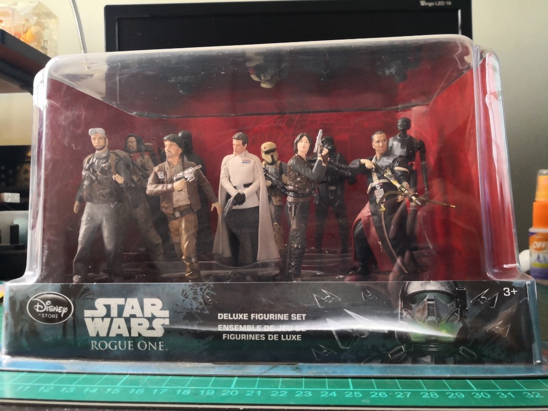star wars rogue one deluxe figurine set