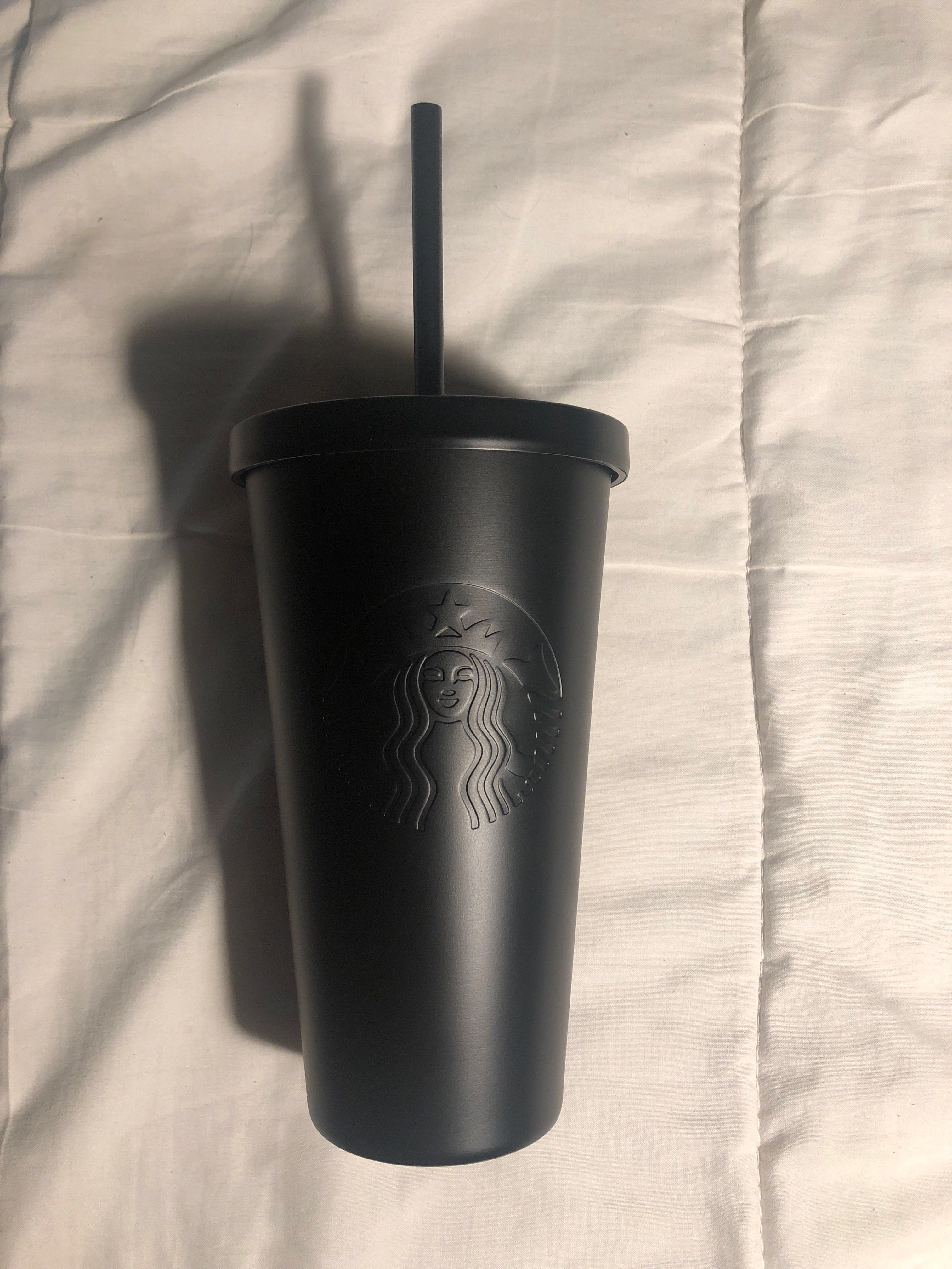 Starbucks black straw clearance