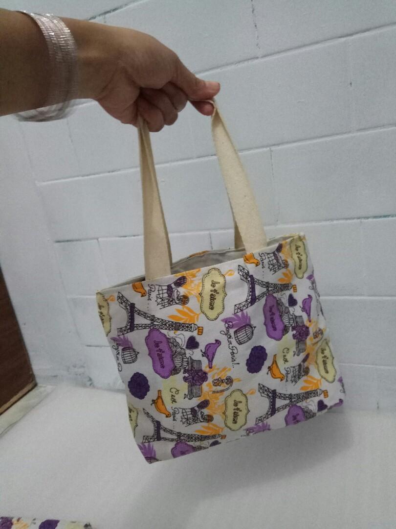 Tote bag mini kanvas deals