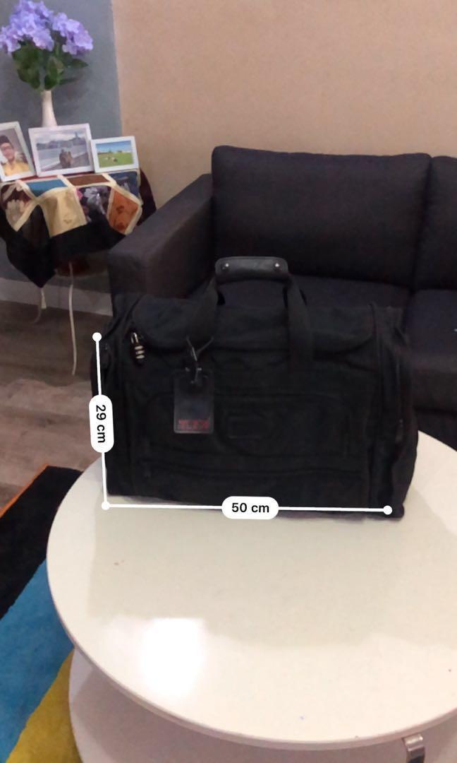 Tumi Duffel Bag (used, original), Men's Fashion, Bags, Belt bags