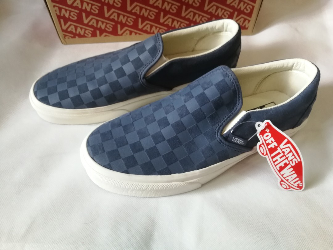 vans checker emboss