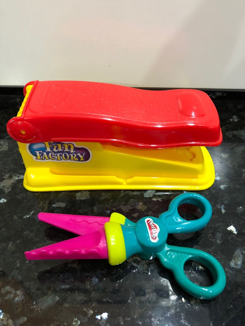 Very Good Condition Like New Playdoh Brand Scissors Tool Clay Figurine Toys  Kids Children Play Stationery, Hobbies & Toys, Toys & Games on Carousell