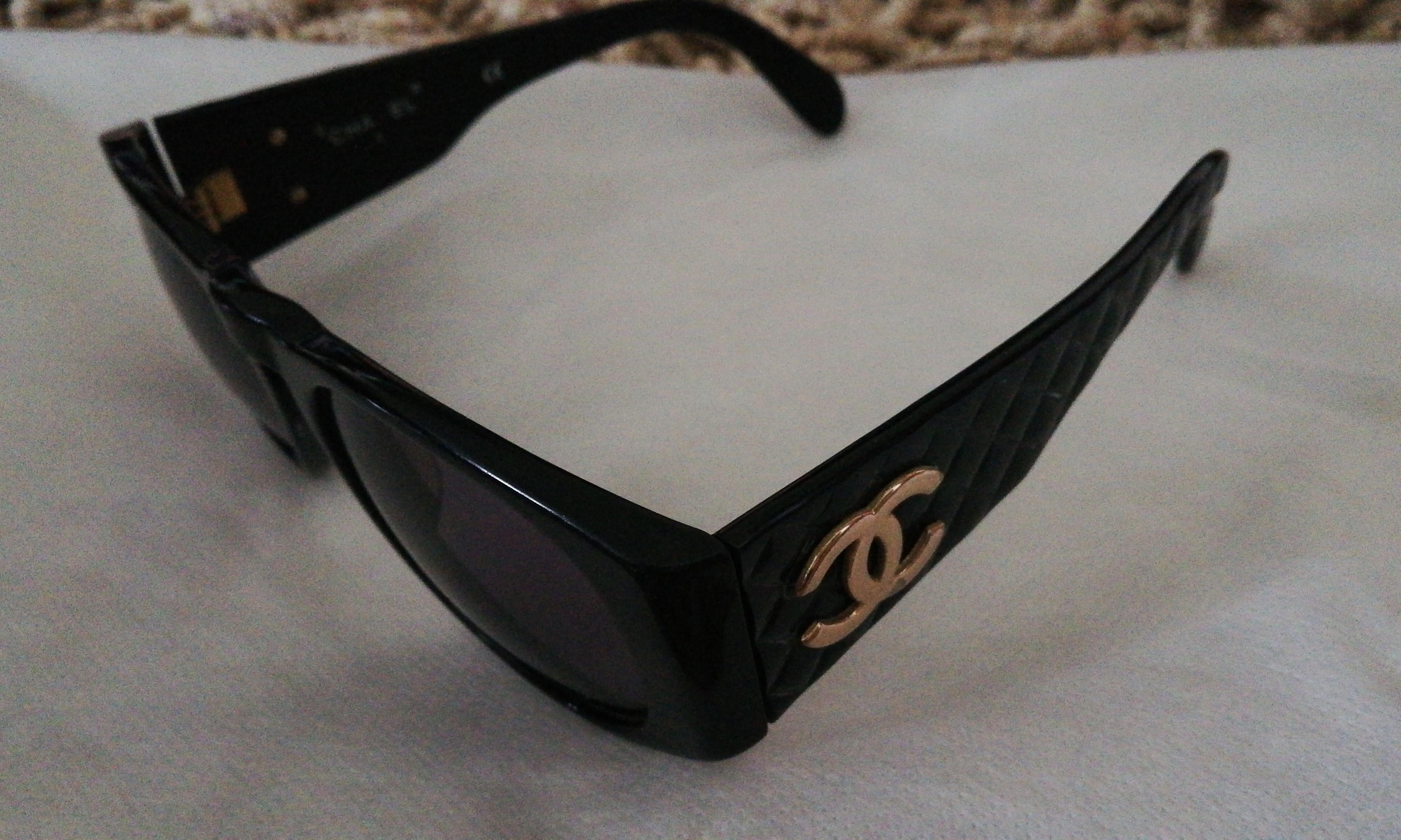 Vintage Chanel Sunglasses, Luxury, Accessories on Carousell