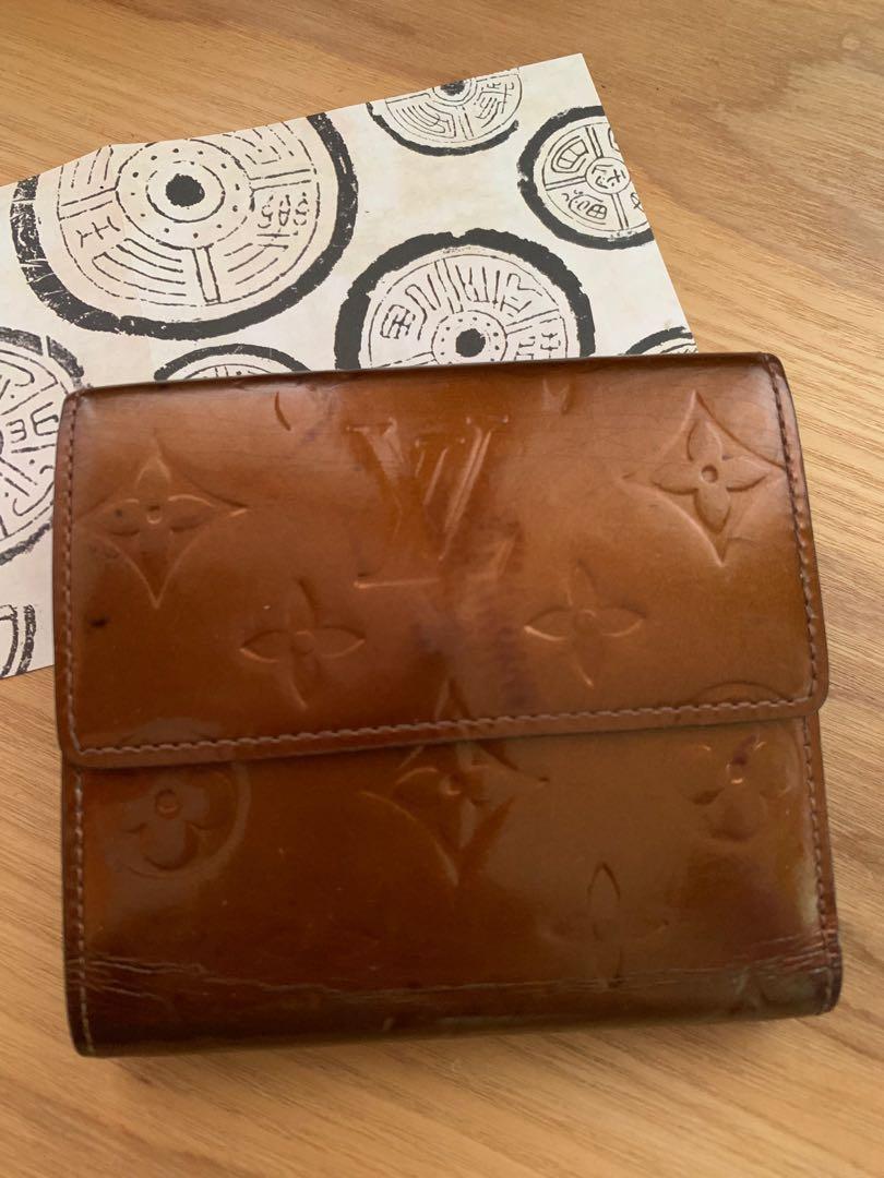 Bag LOUIS VUITTON monogram ivory patent leather wallet - VALOIS VINTAGE  PARIS