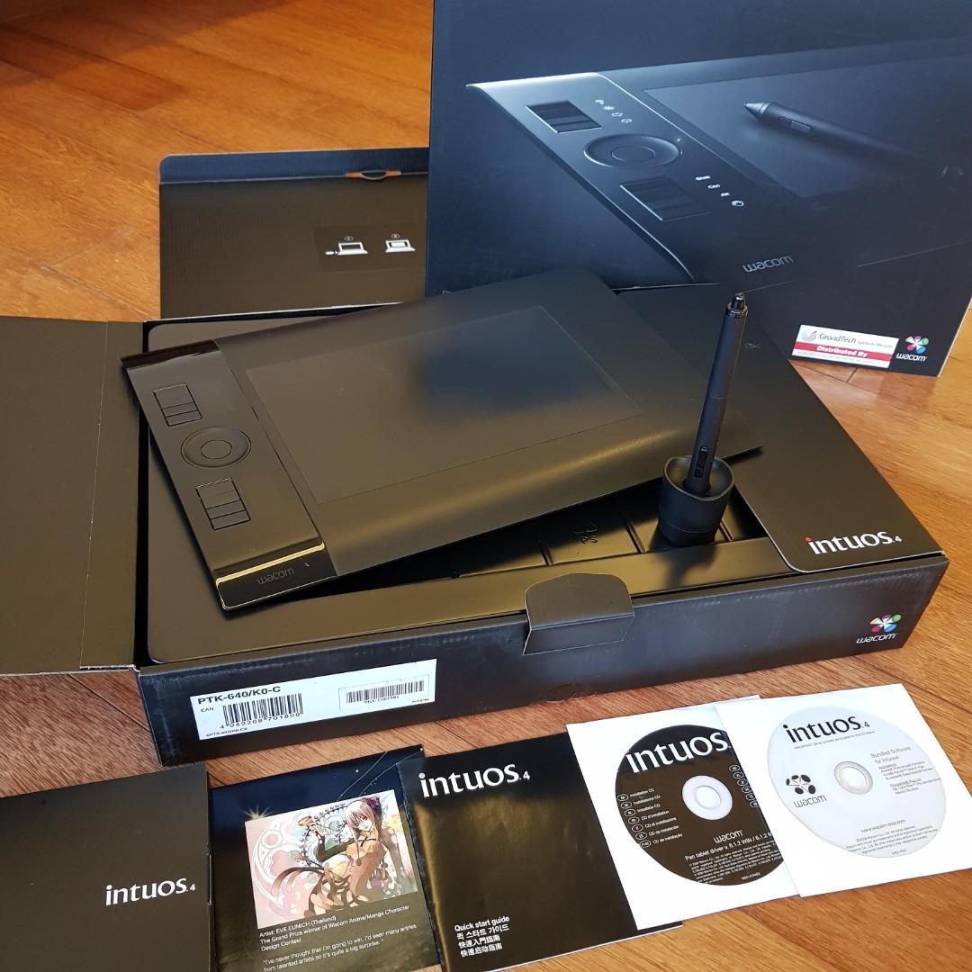 Intuos 4 Pen Tablet PTK640, Mobile Phones & Gadgets, EReaders on Carousell