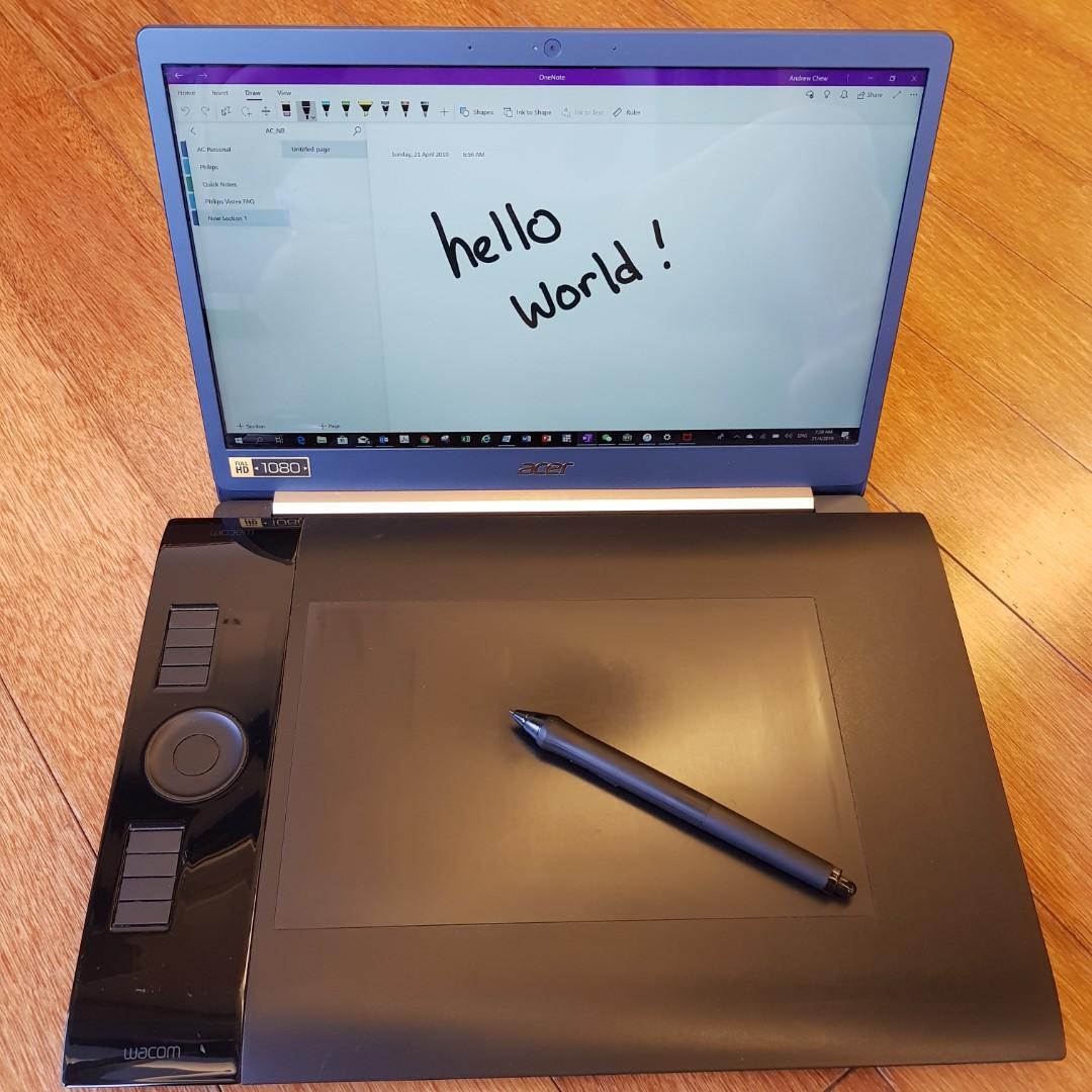 Intuos 4 Pen Tablet PTK640, Mobile Phones & Gadgets, EReaders on Carousell