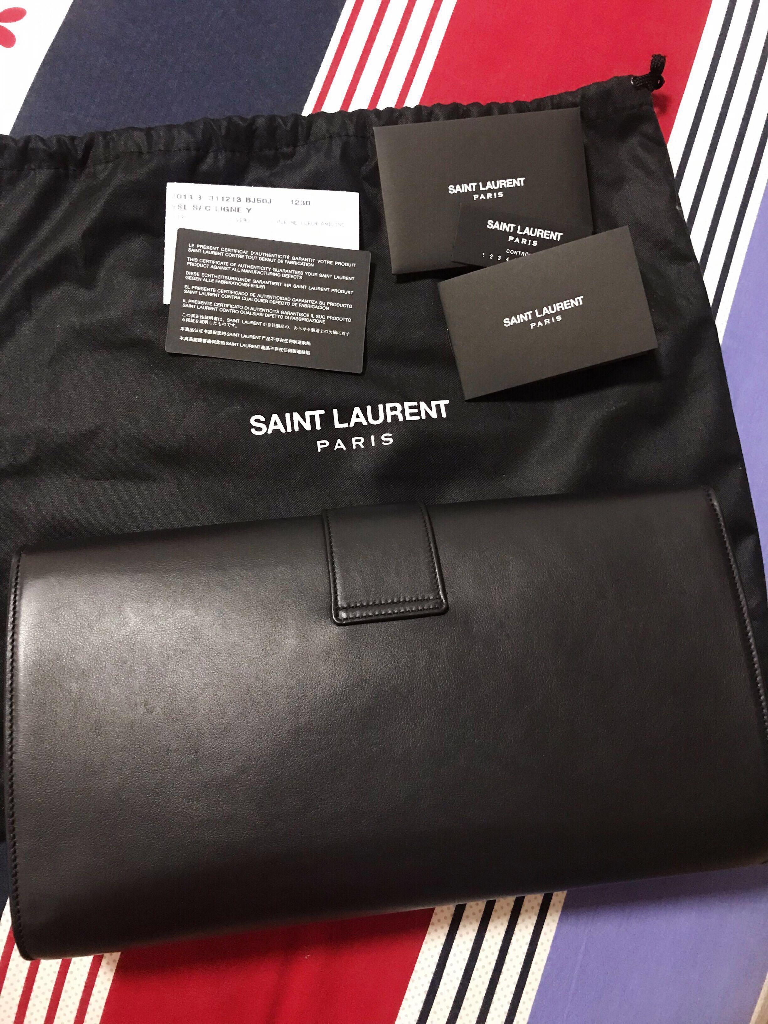 Ysl y sales ligne clutch