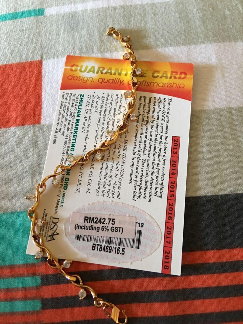 Zhulian Bracelets Women S Fashion Accessories On Carousell