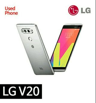 as good as new factory refurbished lg v20 (silver) phone
