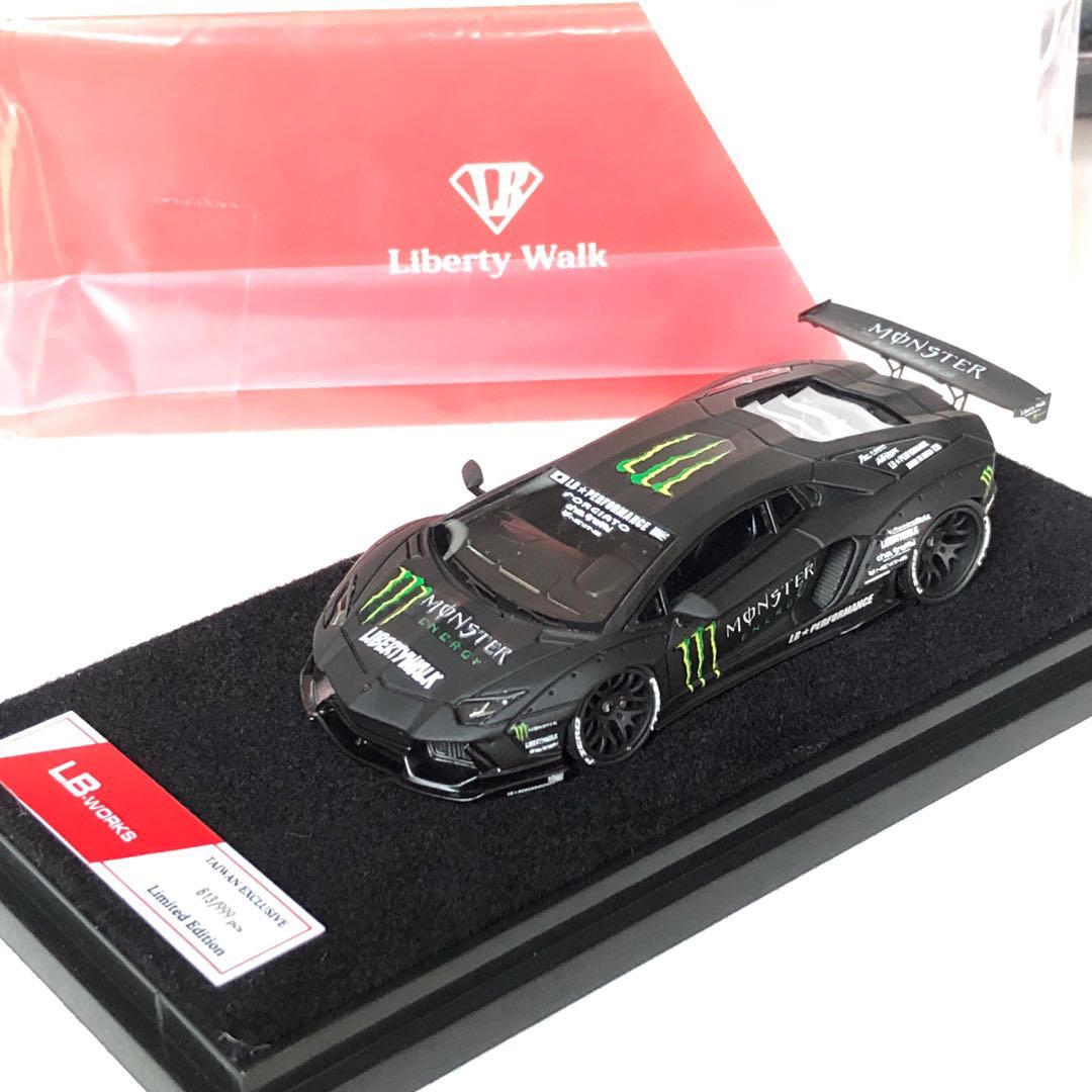 1/64 LB works Lamborghini Aventador LP700 Monster, 興趣及遊戲