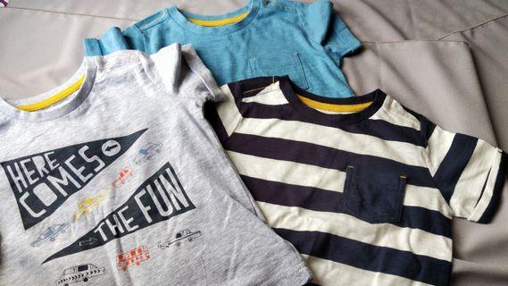 Mothercare boy t-shirt 3in1