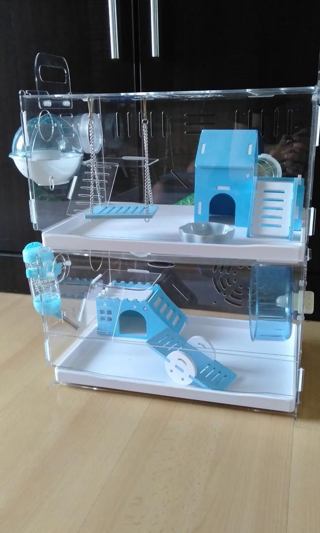 dresser hamster cage