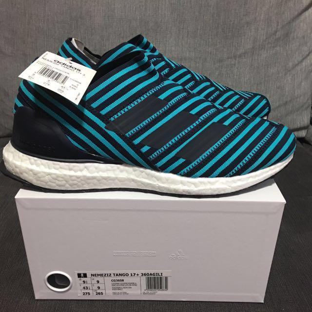 Adidas Nemeziz Tango 17+ Ultra Boost Ocean Storm, Men's Adidas Nemeziz Tango 17+ Ultra Boost Ocean Storm, Men's
