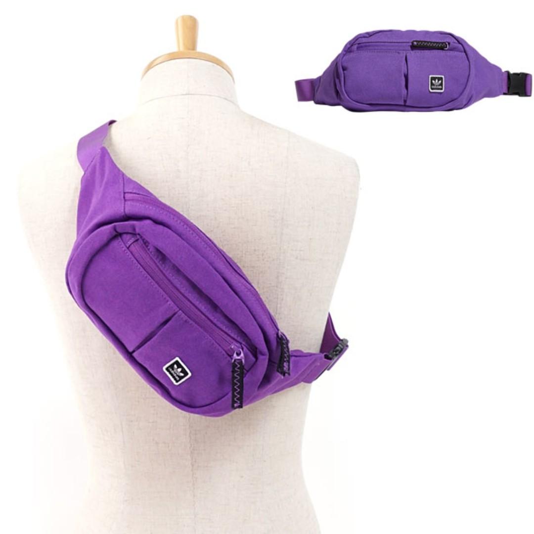 Adidas hip bag purple shop
