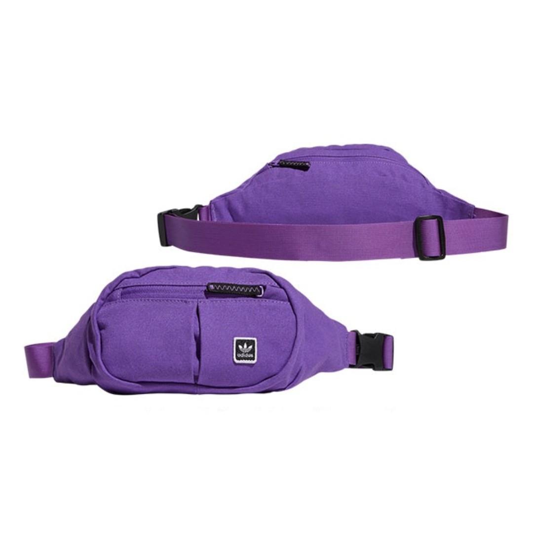 purple adidas fanny pack