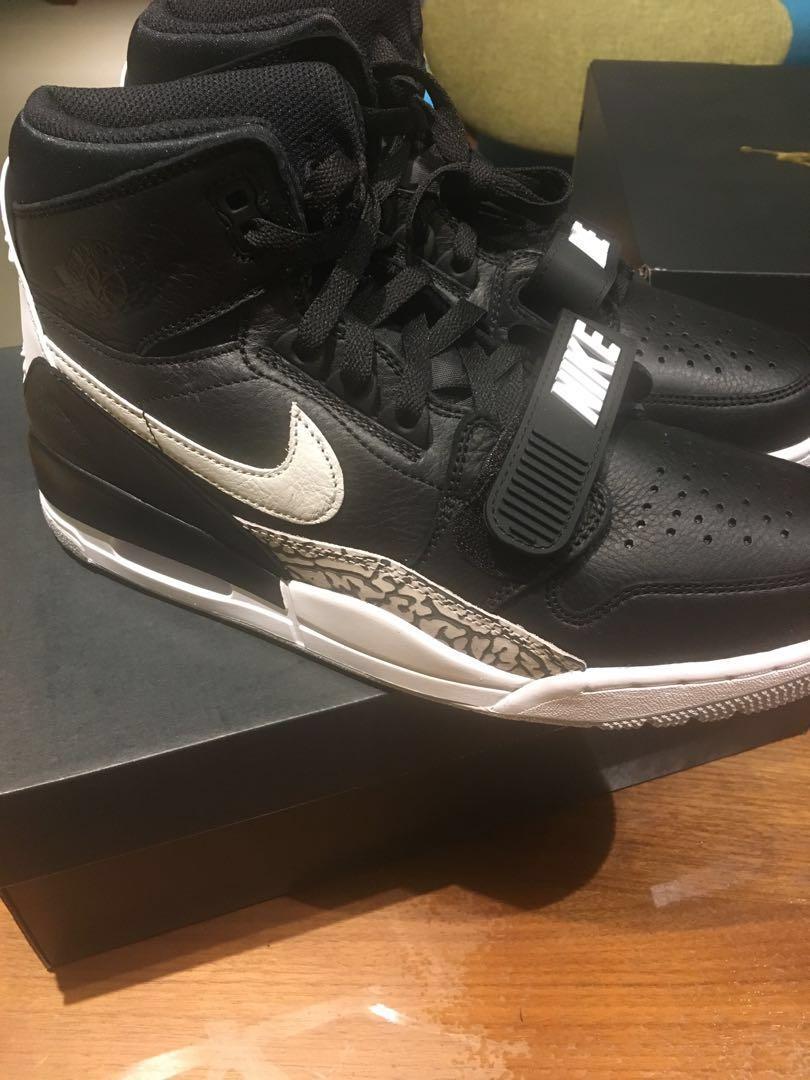 Air jordan legacy hotsell 312 black cement