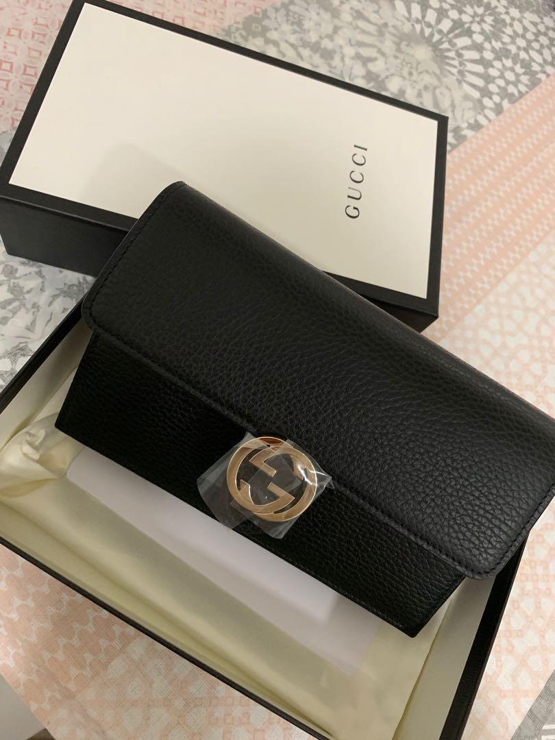 Authentic Gucci Interlocking WOC