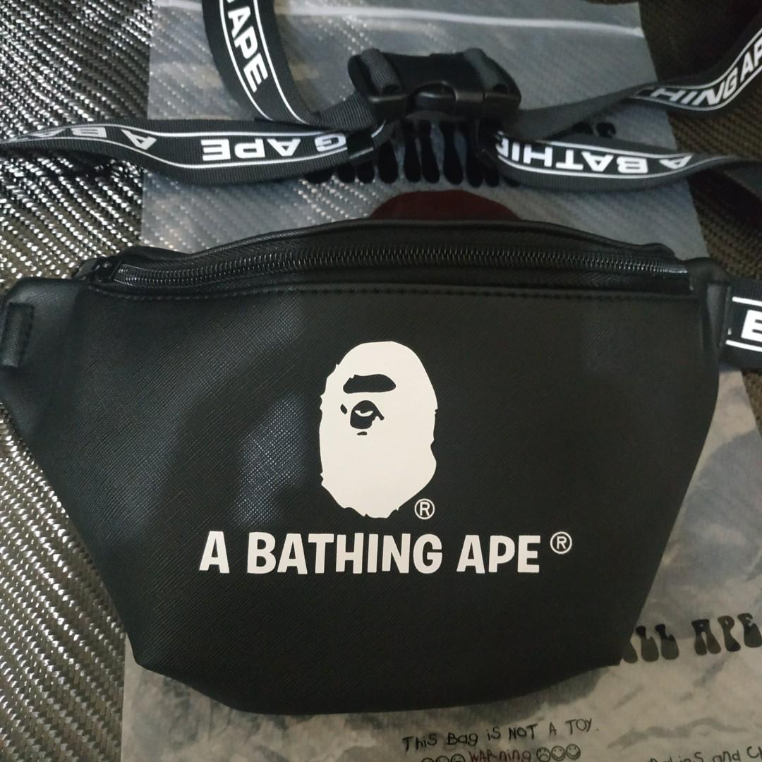 BAPE WAISTBAG SS19 ORIGINAL Fesyen Pria Tas Dompet Tas