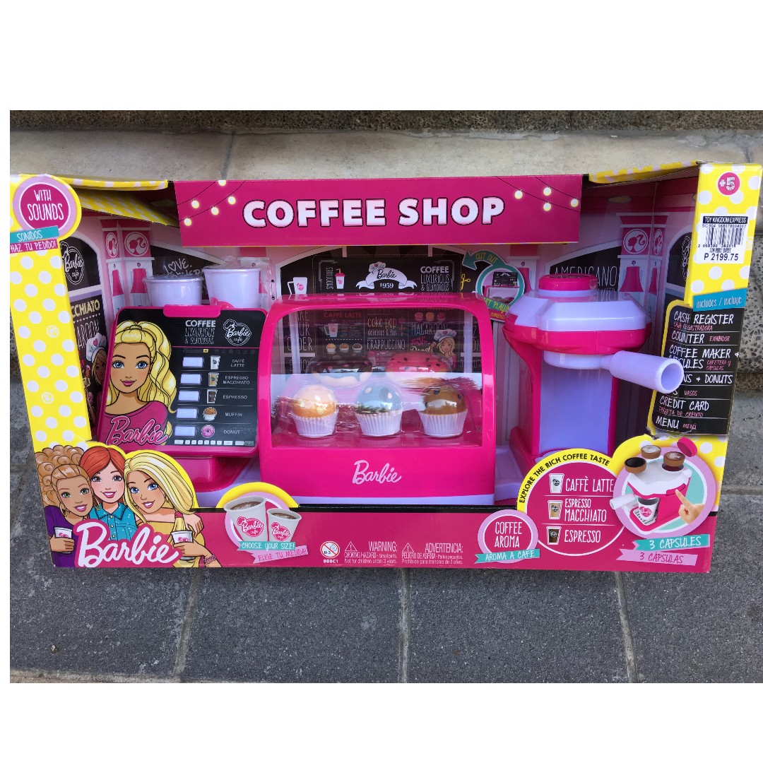 barbie coffee shop