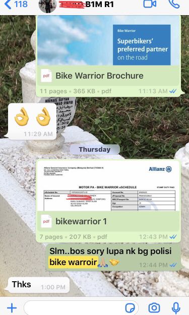 Bike Warrior Free Towing Services Others On Carousell