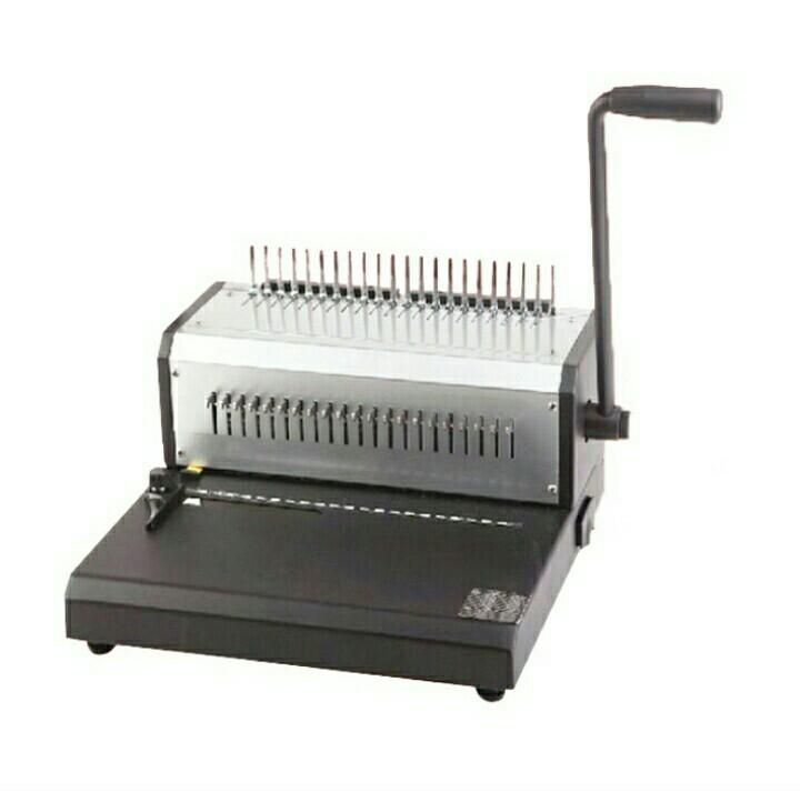BINDING MACHINE (Category: Washing Machines and Dryers) located in Rawang. Submitted by marcus_1123 (Listing ID 225499374, Image 1). Description: 380mm*260mm*120mm. 21 holes. Punching capacity 15 sheets. Binding capacity 380 sheets. Suitable for school and office use..