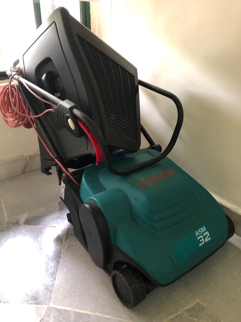 Bosch asm32f electric cylinder lawnmower hotsell