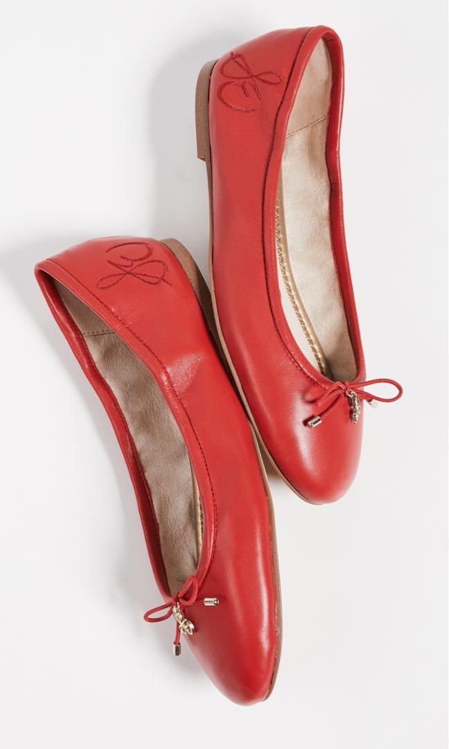 sam edelman red flats