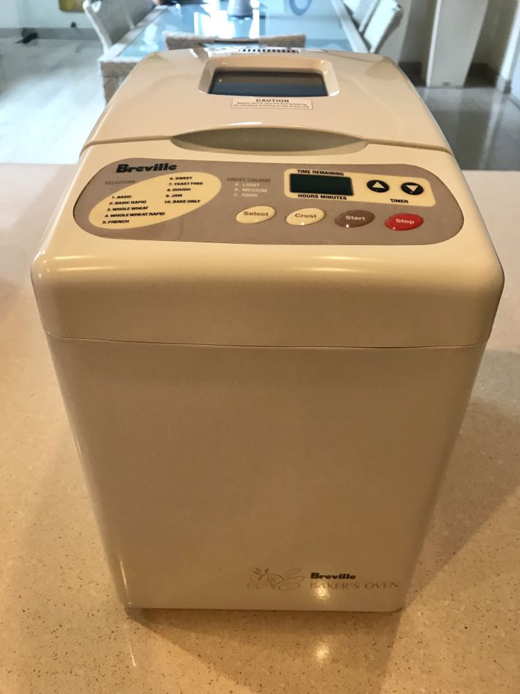 old breville bread maker manual