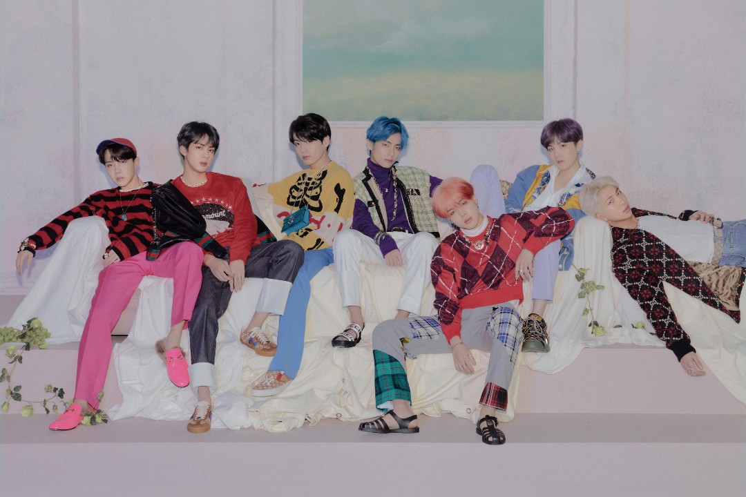 Bts Map Of The Soul Persona Version 4 Poster Entertainment K Wave On Carousell