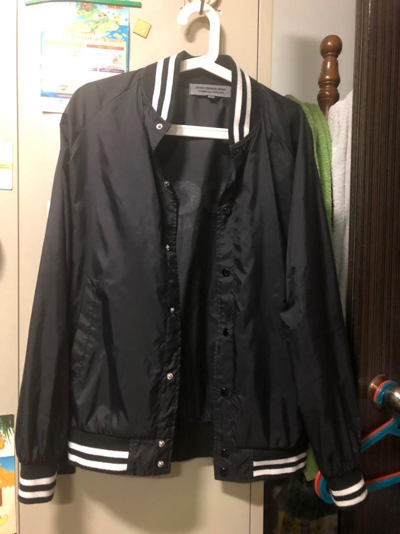Cdg baseball jacket store