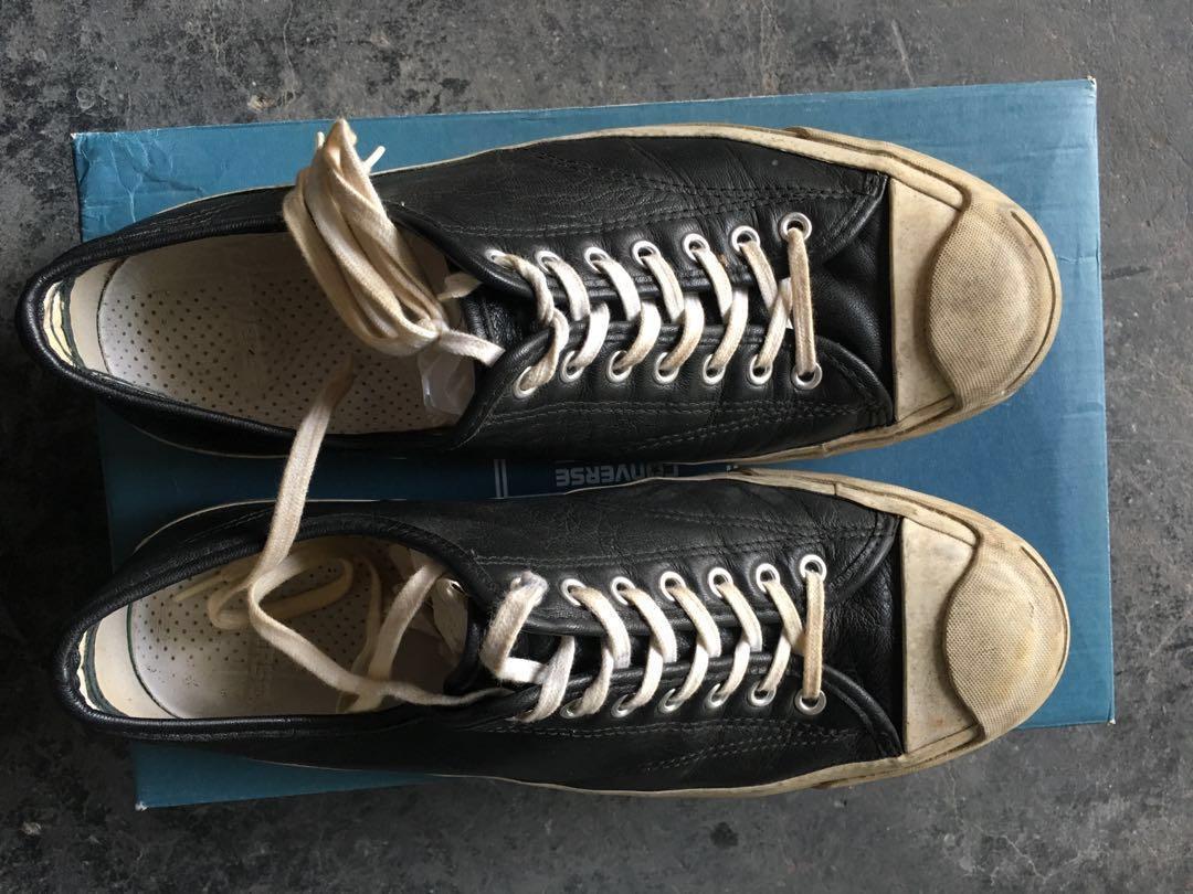 harga converse jack purcell leather black