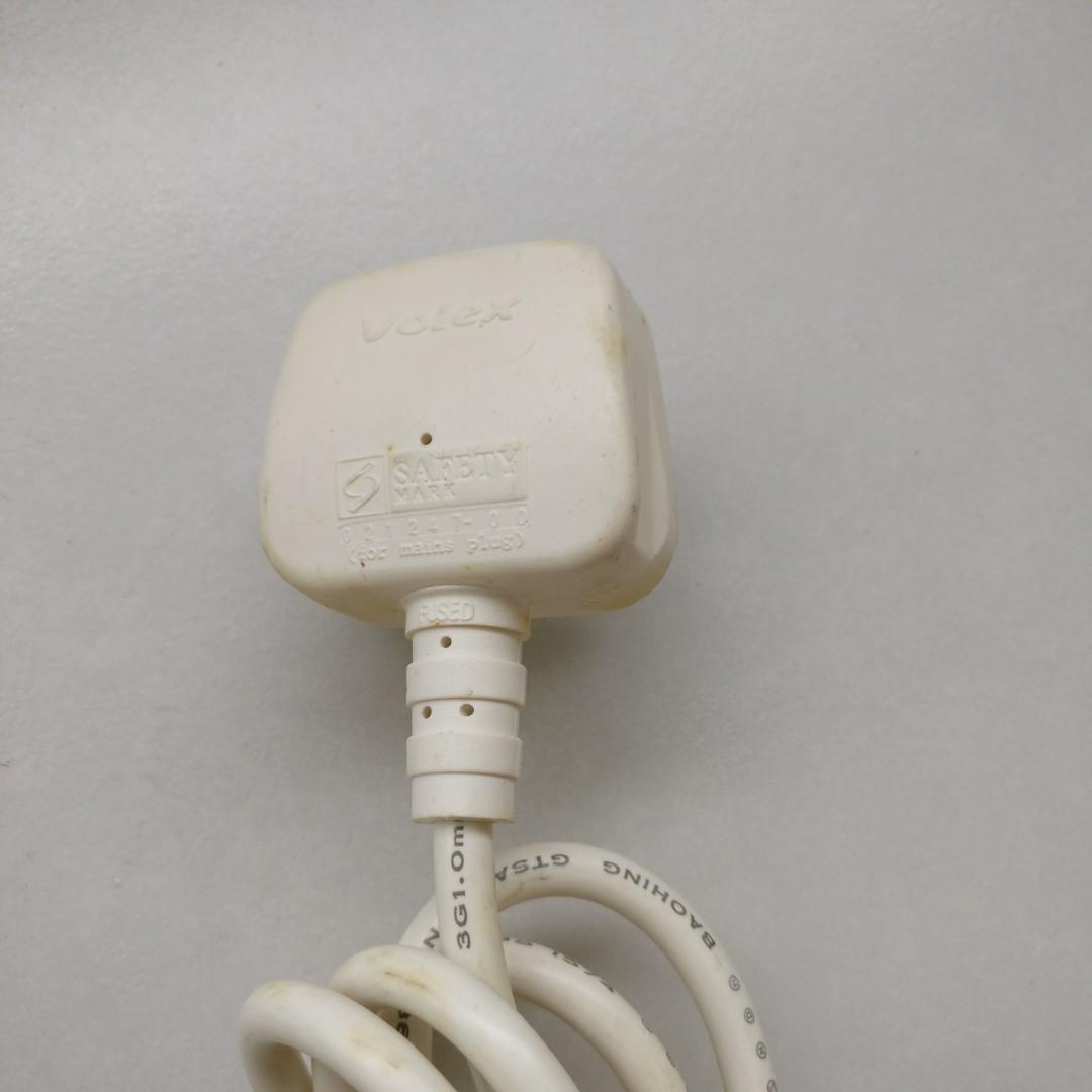 Electric Induction Cooker Plug and Cable Wire, TV & Home Appliances